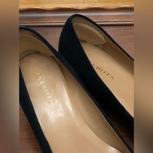 Black Talbots Wedge Heel